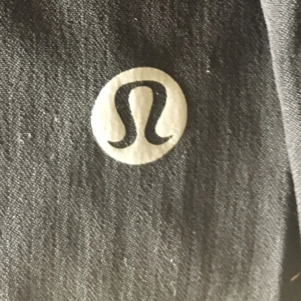 Black lulu dance studio joggers